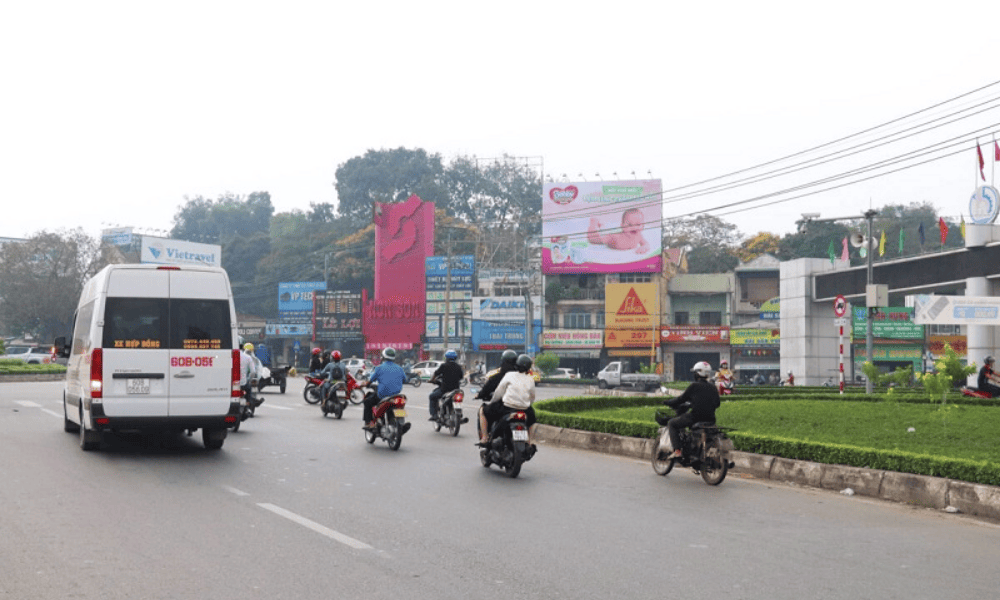 Hệ thống giao thông tại ngã ba Tam Hiệp đã được cải thiện đáng kể