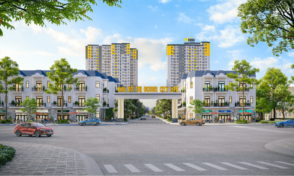 Phối cảnh dự án Bcons City Life
