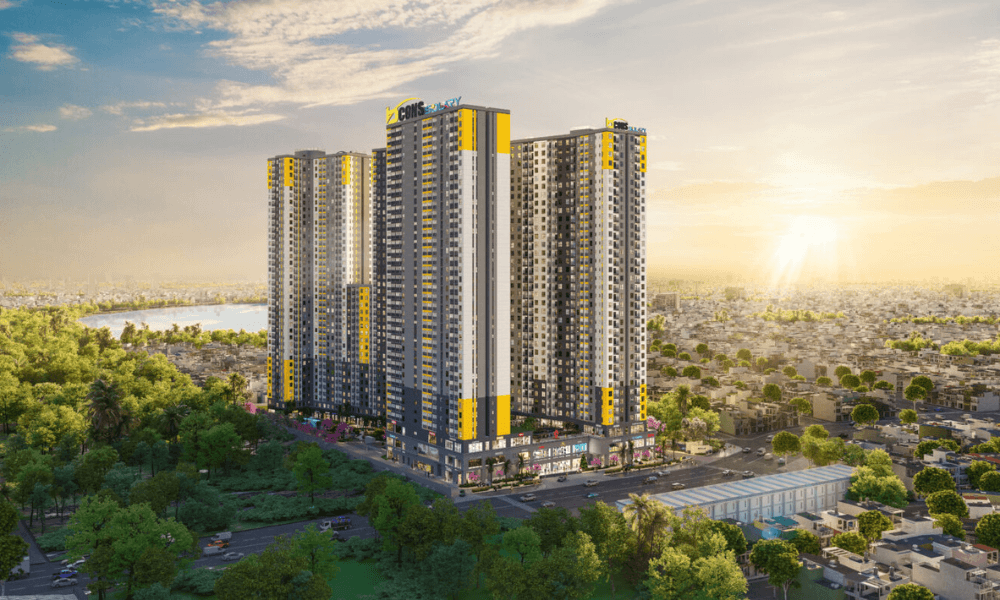 Phối cảnh tổng thể dự án Bcons Solary