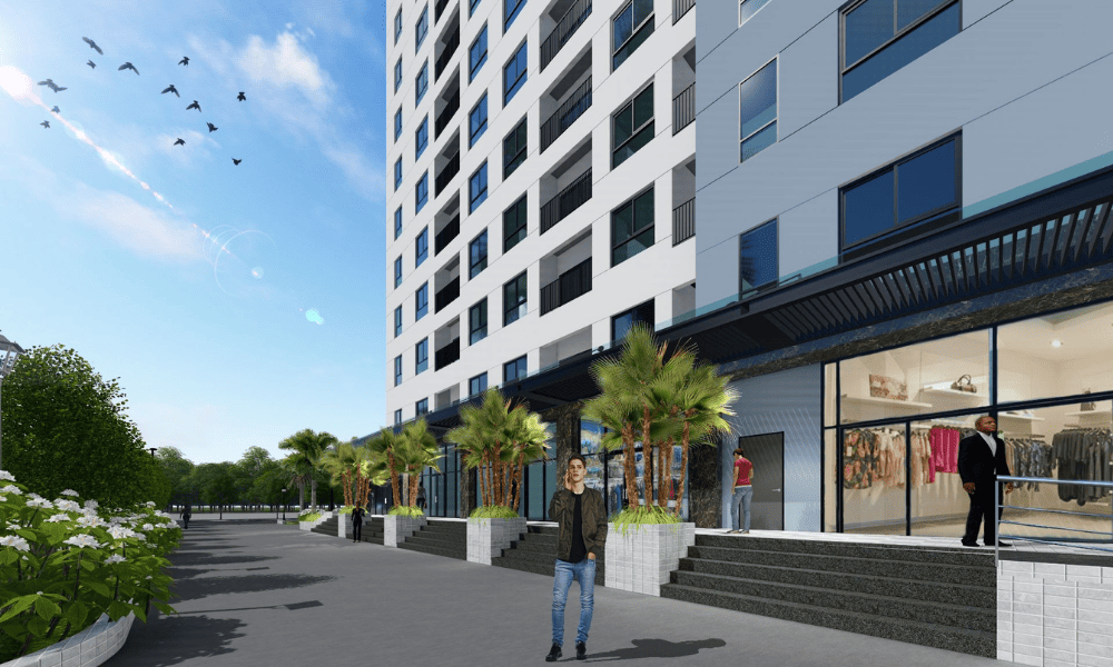 Shophouse mang đến sự tiện lợi cho việc mua sắm của cư dân