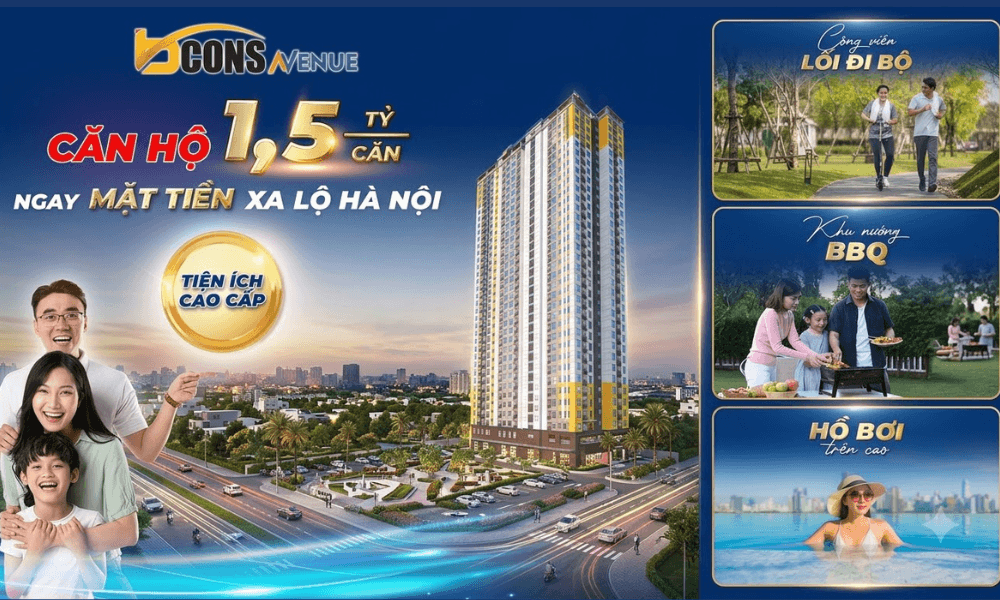 Tiện ích nội khu dự án Bcons Avenue