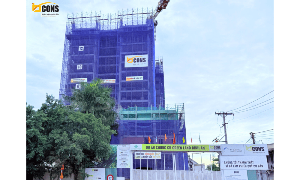 BCONS ASAHI CẬP NHẬT TIẾN ĐỘ THI CÔNG THÁNG 07/2026