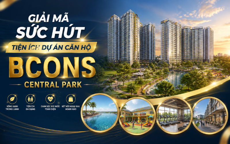 Khám Phá Hệ Thống Tiện Ích Tại Siêu Dự Án Căn Hộ Bcons Central Park