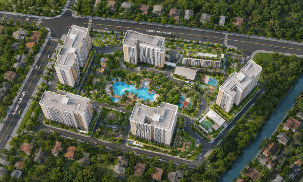 Mặt bằng dự án Bcons Central Park: Chi tiết quy hoạch & thiết kế căn hộ