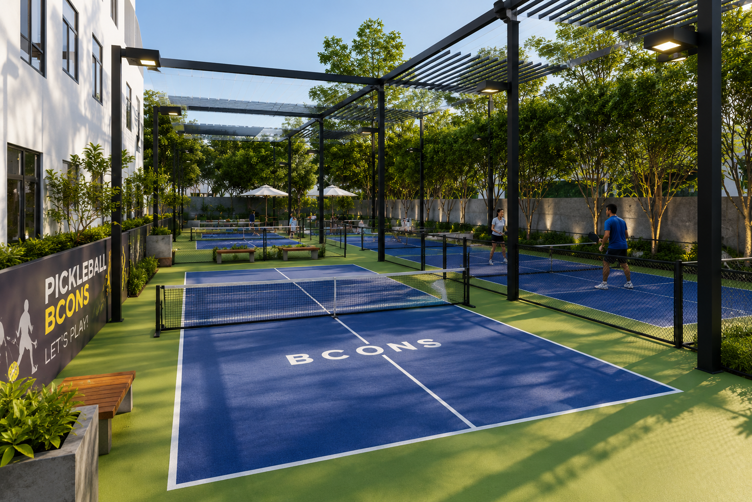 Sân pickleball